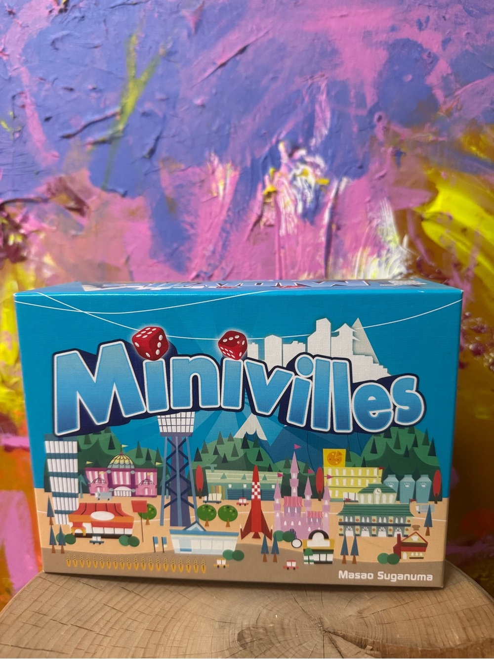 Minivilles game FRENCH Masao Suganuma